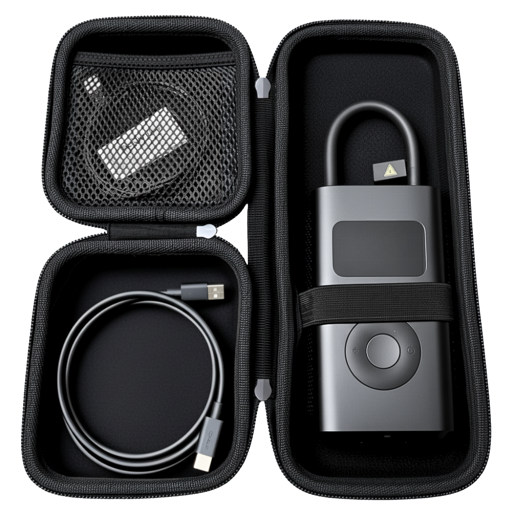 Mini compresseur portable.